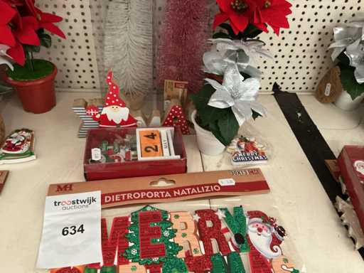 Weihnachtsdekoration für Partys.