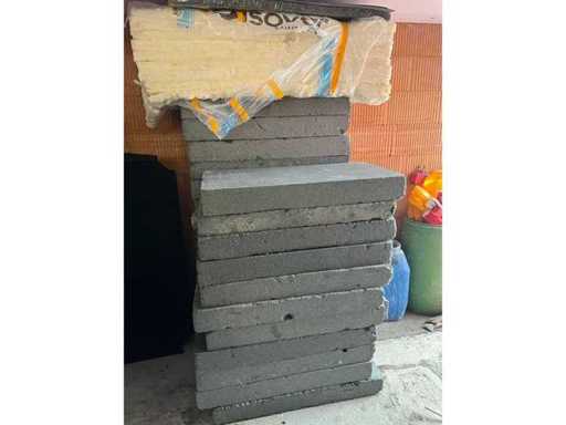 Various building materials insulation + mats