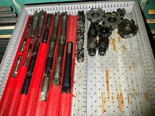 Post milling cutter