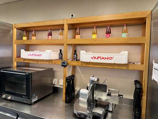 Porte-présentations en bois