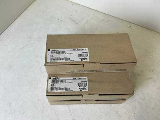 Schneider TSXBLK81 HE10 terminal block – 24 outputs (5x)