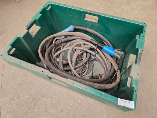 Ensemble de tuyaux - Diverses machines à souder