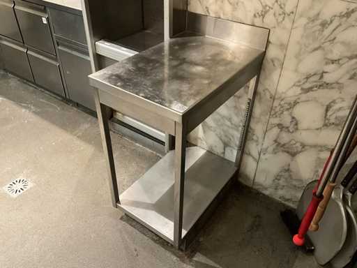 Tavolo da lavoro in acciaio inox