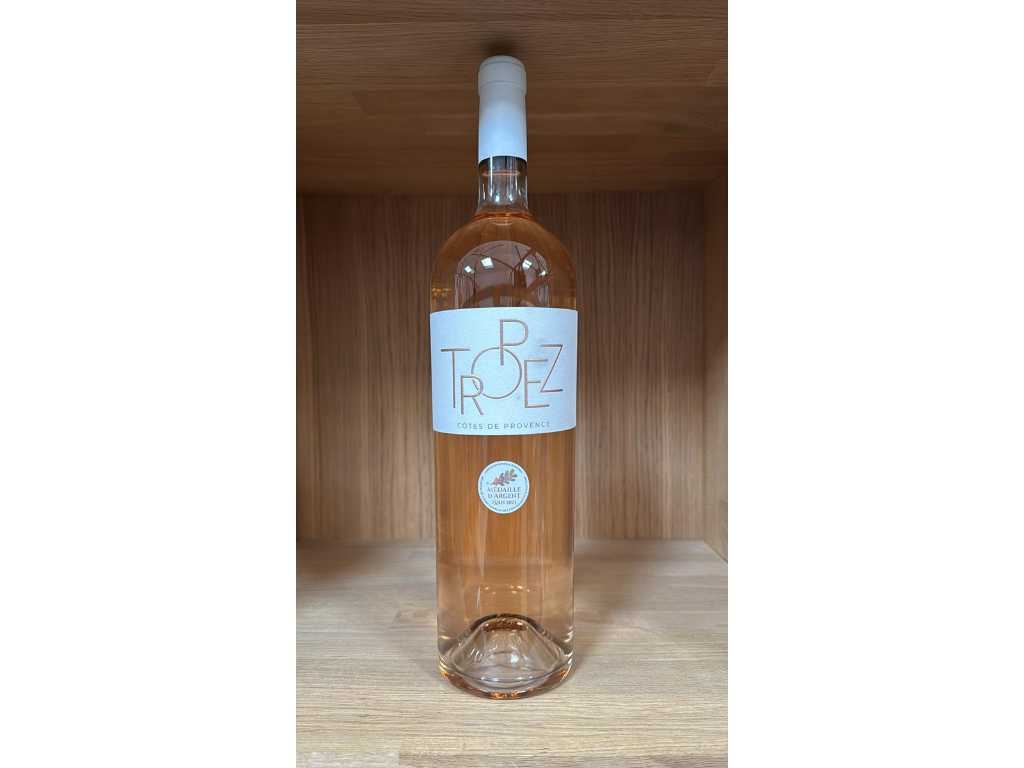 MAGNUM - TROPEZ - Zilver; - CÔTES DE PROVENCE - Rosé wijn (24x)