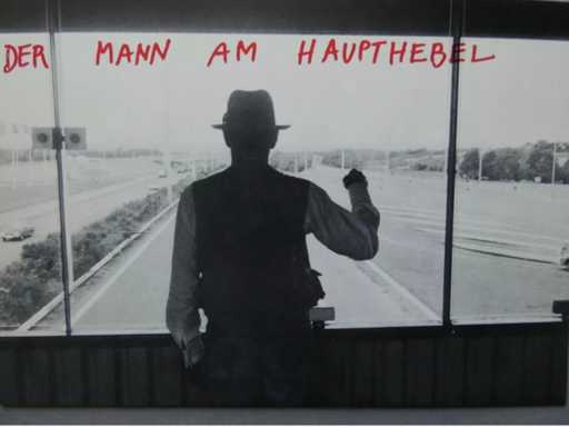 Art print Joseph Beuys ‘Der mann Am Haupthebel 1985’