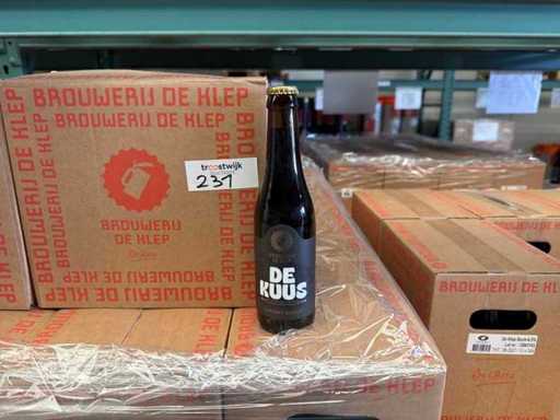 De Klep - De Kuus Export Stout Bourbon 12x33cl Beer (81x)