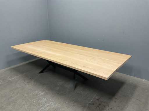 Plateau de table en chêne sans base