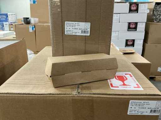 Batch-Standard-Panini-Boxen braune 179x70x60mm (1200x)