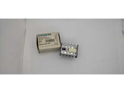 SIEMENS - 3TX4404-0A - Styk pomocniczy 4Ö (2x)