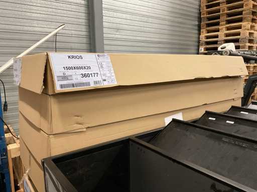 Rockfon Krios 150x60cm 360177 Doos á 8 stuks systeemplafond platen (11x)