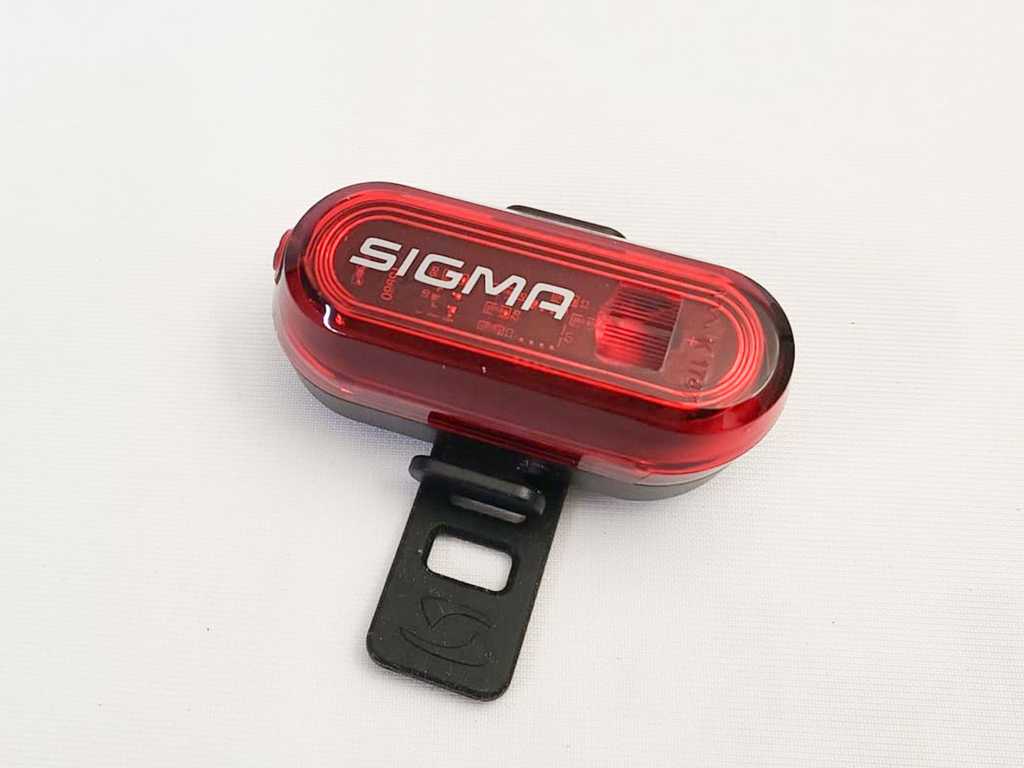 Sigma - Baterie curbă - Lumină spate - Lumină pentru bicicletă (10x)