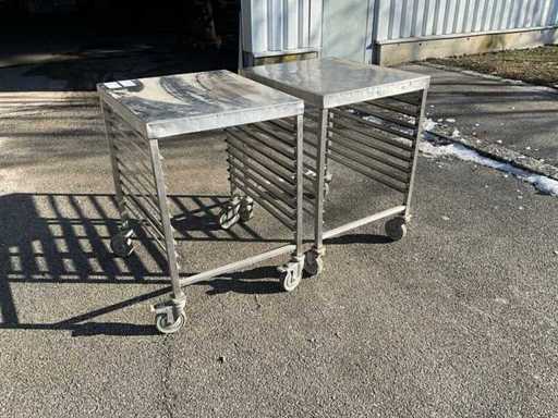 Bedienende trolley (2x)