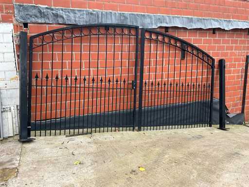 2-delig Gegalvaniseerde hekken