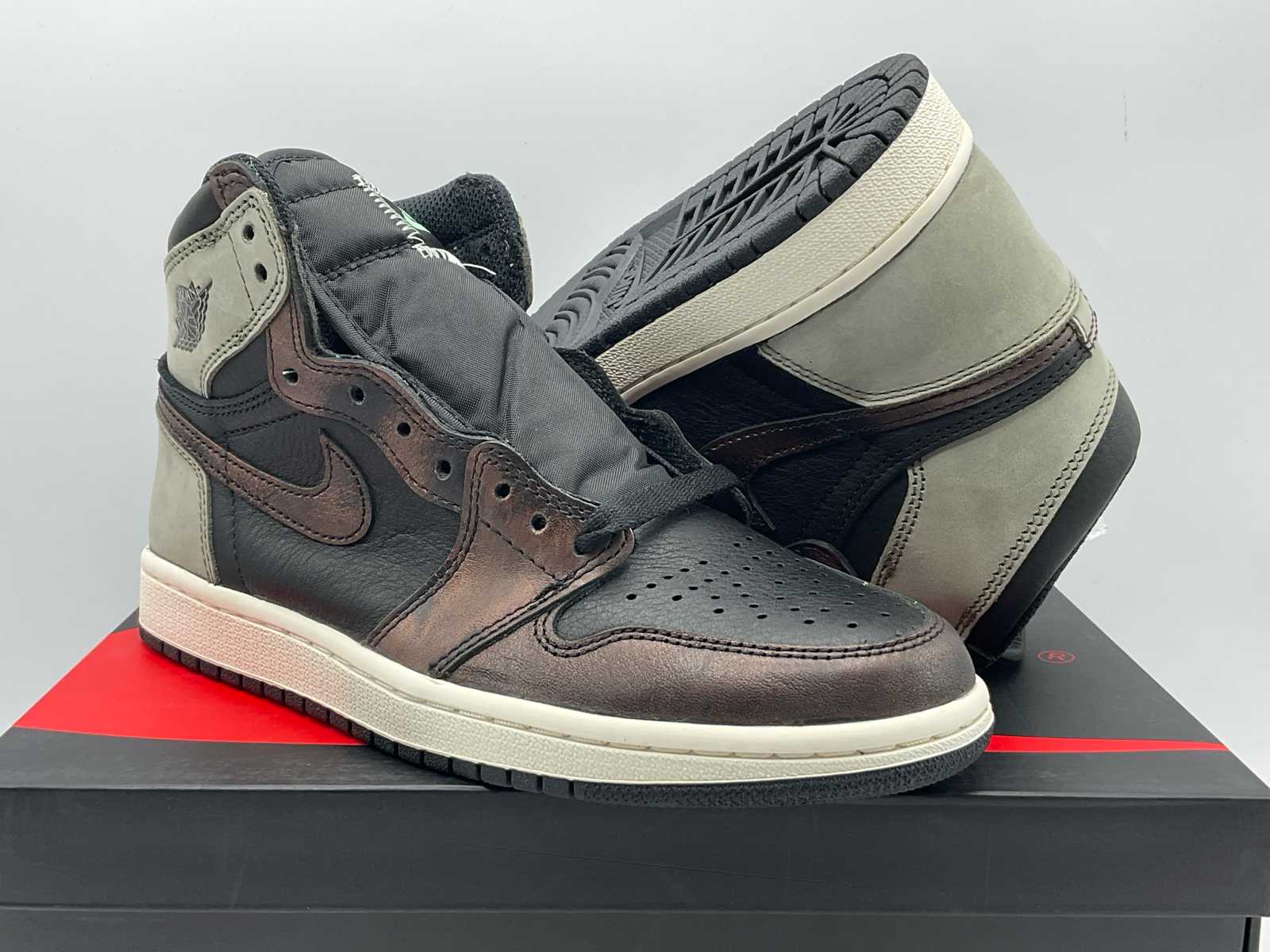 air jordan 1 black fresh mint