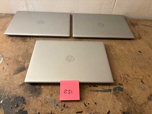 3x HP probook 450 G5 - 7th Gen I3 