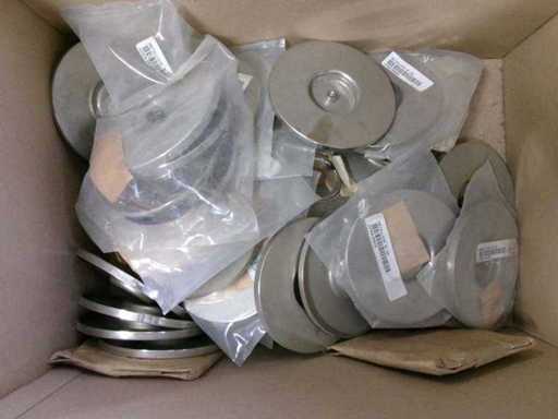 Metalen slot, ca. 15 cm (U2) (52x)