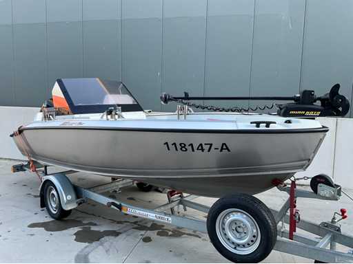 2021 Silver Fox Avant 495, Suzuki DF50 outboard