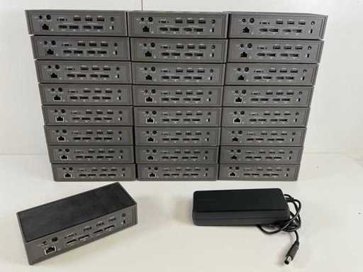 Targus (DOCK190) DV4K USB-C Universal-Dockingstationen (25x)