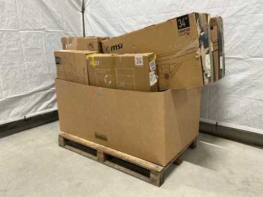 Pallet MSI PC Screens / Monitors (13x)