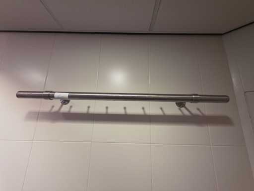 Tube mural du crochet à viande en acier inoxydable