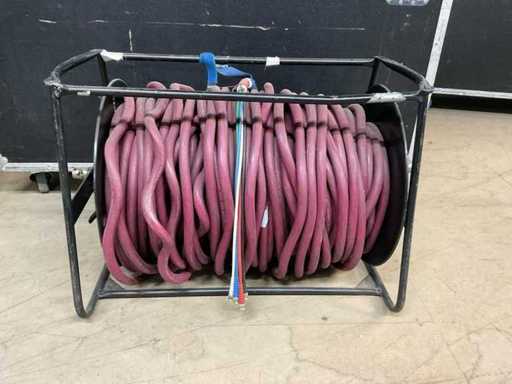 RGB ZW 5 x Koax Kabelspule 100 Meter