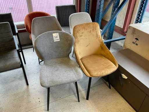 Eetkamerstoel, diverse modellen (6x)