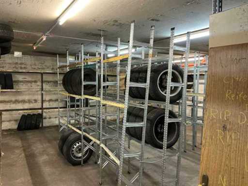 Metalsistem Reifen- und Räderregal