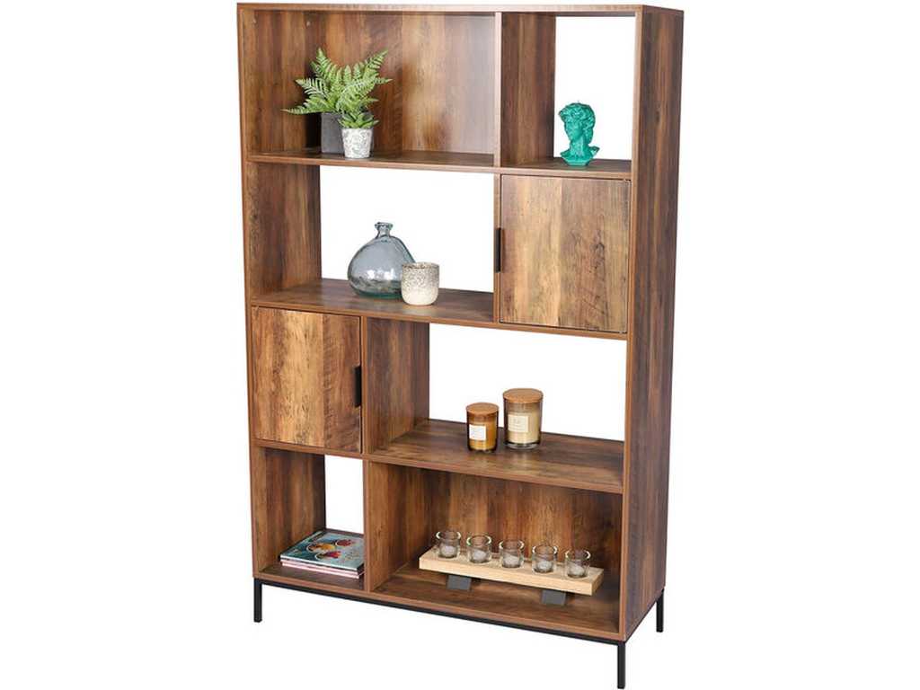 Urban Living cabinet 4 shelves 100x35x156 cm wood