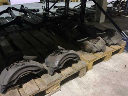 Mann Verschiedene Bremssättel