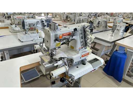 Siruba C007 KD Interlock cylinder arm Sewing Machines