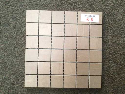 Carrelage en mosaïque Fiandre Fahrenheit Heat Mat 30x30 cm 3,78 m²