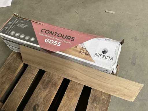 Aspecta GD55 Almond Vinylboden Gesamtfläche 7,08 m²