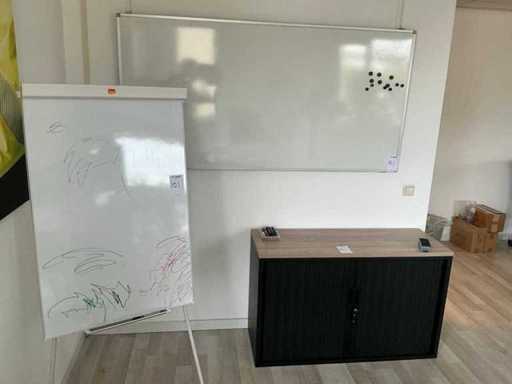 Archiefkast, flip-over en whiteboard