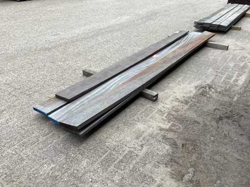 Scaffale in legno duro 200x35x3000mm (5x)