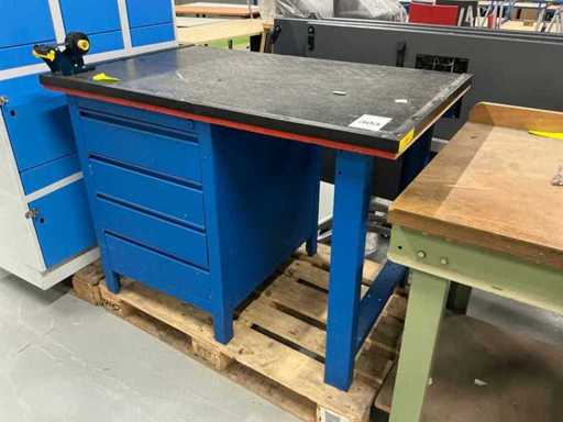 Workbench with base cabinet