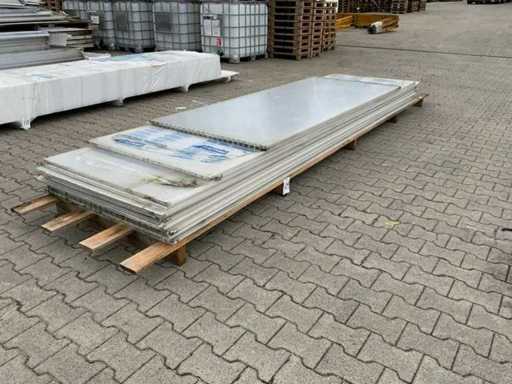 Macrolux Multiwall - Miscela in lastre di policarbonato 2500/4000x980x18mm (16x)