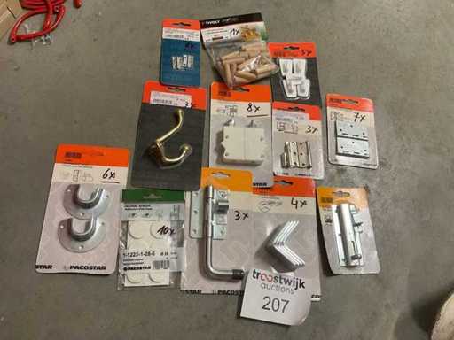 66 Befestigungsstücke