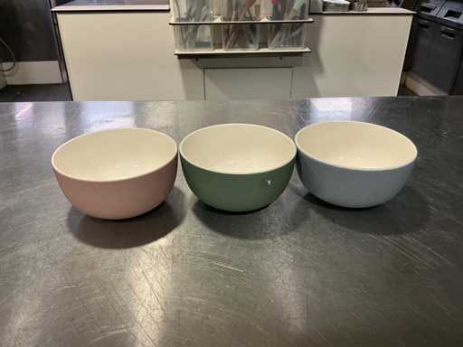 Soepkom tri colore (3x)