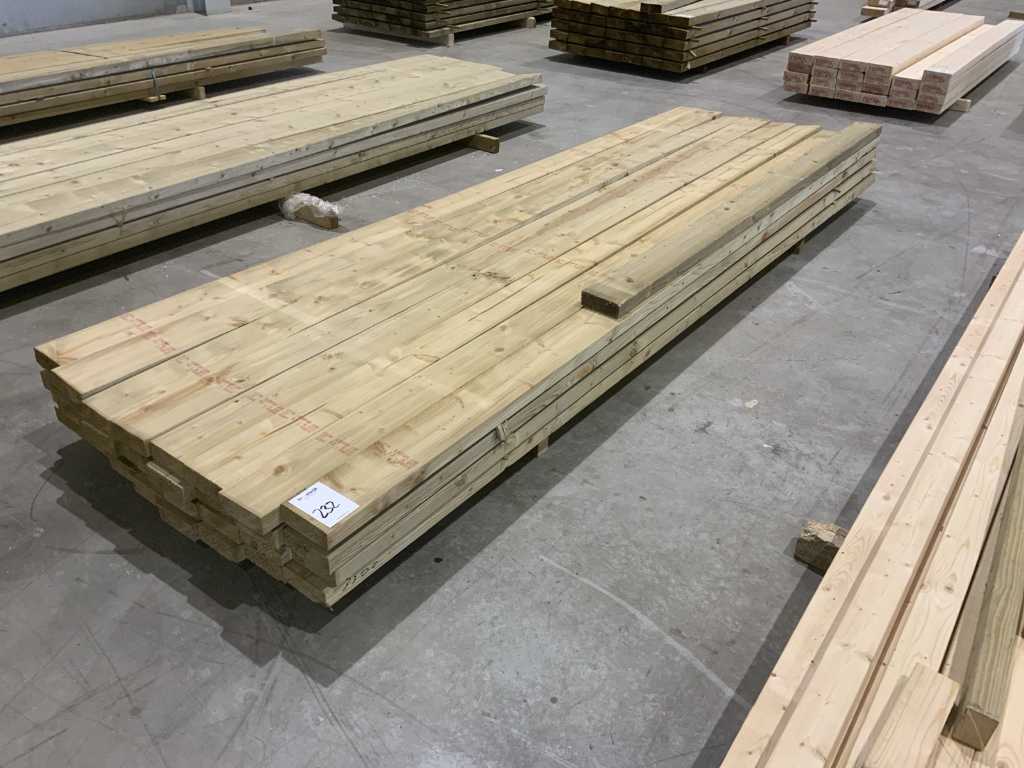 Impregnated Spruce beams (32x)