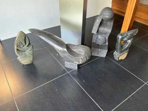 Scultura in pietra naturale (4x)