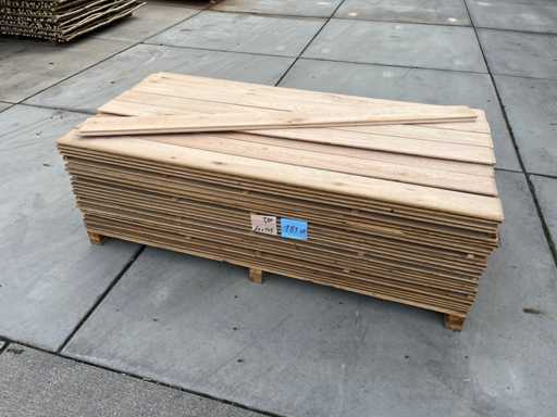 Eik - Eiken planchetten tand en groef planken (181x)