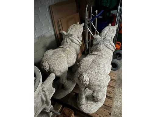 Decoriestuk “paardenkoets”