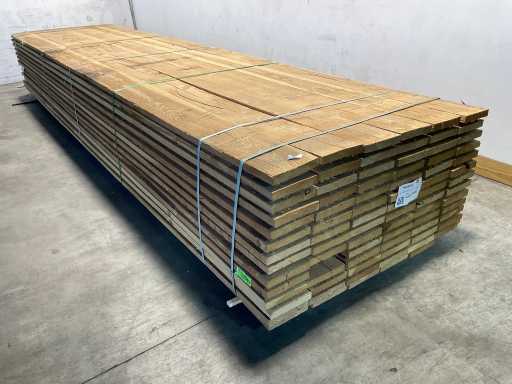 Tavole da giardino Douglas finemente segata 500x20x3,2 cm (84x)