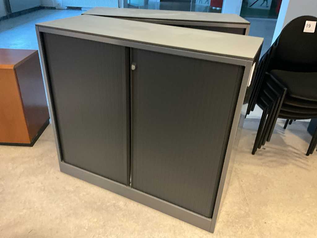 3 various half-height file cabinets AHREND
