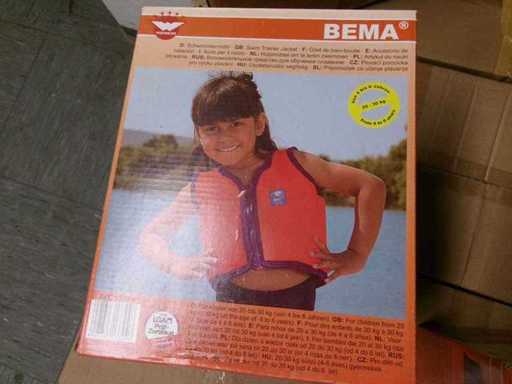 BEMA reddingsvest, voor peuters, zo goed als nieuw (MR) (10x)