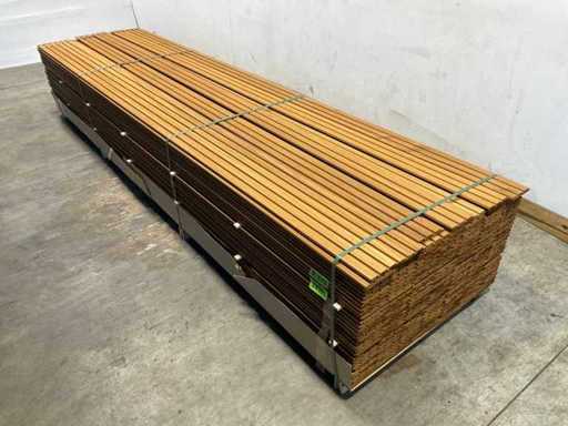 ThermoWood Ayous Rib3 gevelbekleding 360x14x1,7 cm (30x)