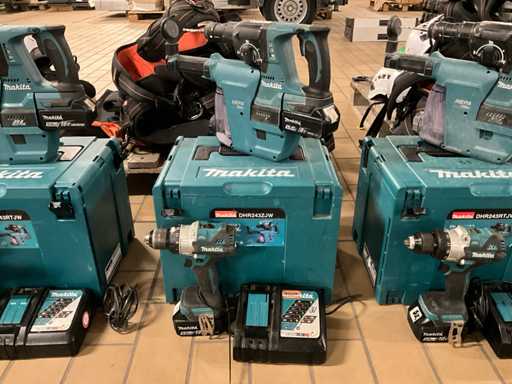 Makita 2-teiliges Batteriewerkzeugset