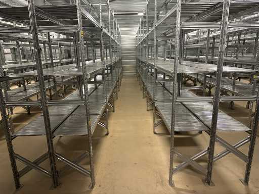 Metal-sistem Legbordstelling 5x25