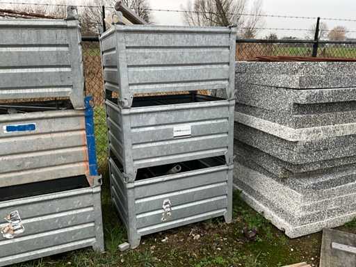 Stapeljuk/ stalen stapel bak (3x)