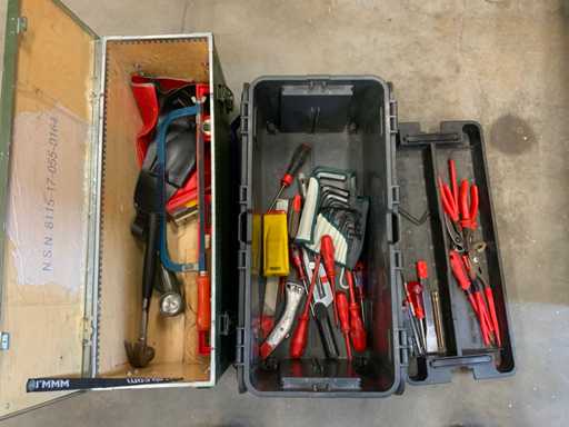 Knipex, Stanley Tool Boxes cu conținut (2x)